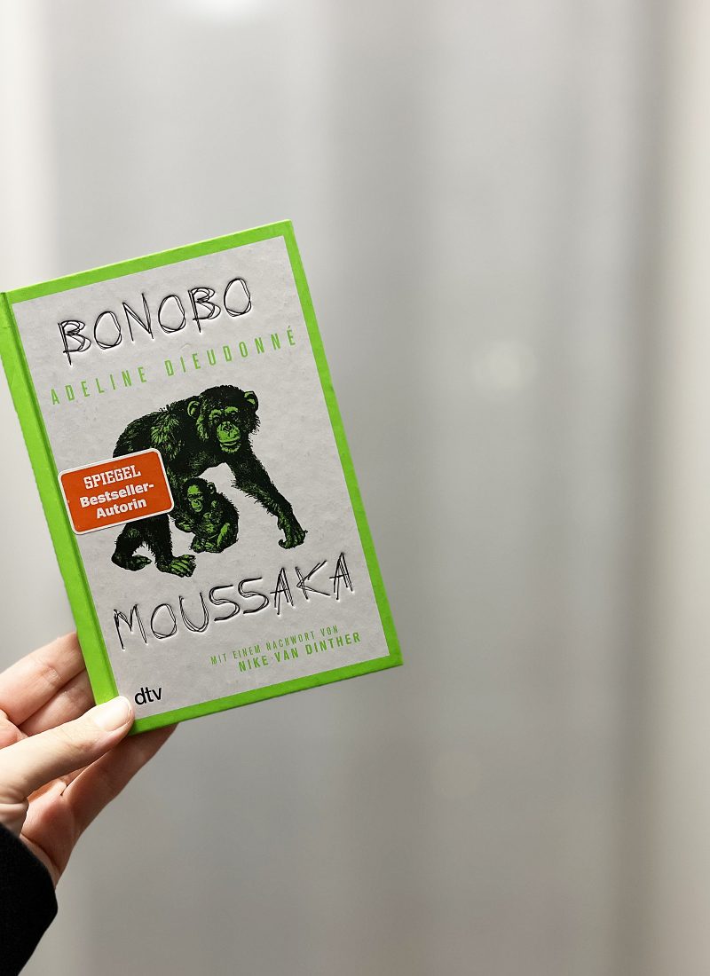 »Bonobo Moussaka« von Adeline Dieudonné mit einem Nachwort von Nike van Dinther